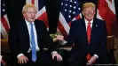  ??  ?? Boris Johnson y el presidente de Estados Unidos Donald Trump en Nueva York en septiembre de 2019.