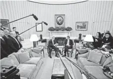  ?? JIM LO SCALZO, EPA ?? President Obama and Israeli Prime Minister Benjamin Netanyahu in he Oval Office in 2013.