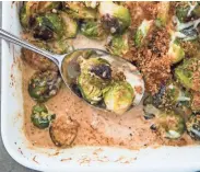  ?? KITCHEN VIA AP AMERICA'S TEST ?? This Brussels Sprout Gratin recipe appears in the cookbook “Vegetables Illustrate­d.”