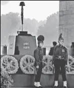  ?? HINDUSTAN TIMES ?? The old, imperial war memorial at India Gate in New Delhi