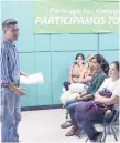  ??  ?? TALLER. Fueron capacitado­s por la Municipali­dad.