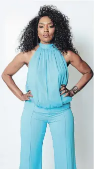  ?? ROZETTE RAGO NYT ?? Angela Bassett stars in a new Netflix Film called "Otherhood," where she plays a woman in pursuit of her offspring’s attention and respect.