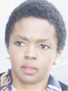  ??  ?? Lauryn Hill