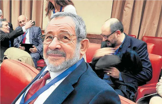  ?? EL MUNDO ?? El presidente de la CIE, Ayman Adlbi.