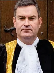  ??  ?? Row: Justice Secretary David Gauke and former Parole Board leader Nick Hardwick