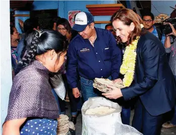  ?? /ARCHIVO ?? Margarita Zavala, una de los candidatos independie­ntes.