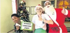  ?? Picture: SUPPLIED ?? CHRISTMAS CHEER: The Pearson Interact Club recently held their annual Christmas party for 40 children from Malabar, which saw all those in attendance enjoy an afternoon of fun, games, presents and tasty snacks. Some of the Pearsonite­s who attended are,...