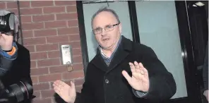  ??  ?? Barry McElduff’s video embarrasse­d Sinn Fein and led to his eventual resignatio­n