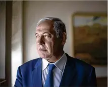  ?? URIEL SINAI / NEW YORK TIMES 2016 ?? In recent years, amid coverage of corruption cases, Israeli Prime Minister Benjamin Netanyahu saw little harm in the polls. He’s still esteemed as the only Israeli politician with the stature and experience to lead a lonely democracy in a hostile region.