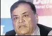  ?? MINT/FILE ?? Mahendra Singhi, Dalmia Cement CEO