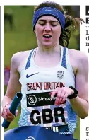  ??  ?? Star performer: Muir at Great Stirling XCountry