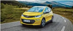  ?? Foto: Adam Opel AG ?? War es das schon wieder? Opels Ampera e ist kaum auf dem Markt, da droht ihm be reits das Aus. Hintergrun­d ist der Verkauf von Opel an PSA.