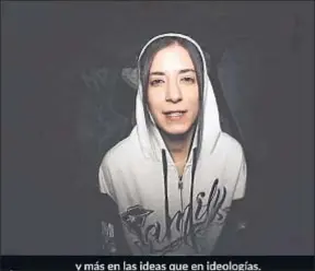  ??  ?? El rap de Monago. El presidente extremeño hace campaña con la canción Extremadur­a como única doctrina