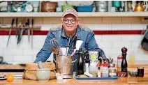  ?? PHOTO: LAWRENCE SMITH/FAIRFAX NZ ?? MasterChef New Zealand judge Al Brown is opening a new Best Ugly Bagels store at Wellington Airport.