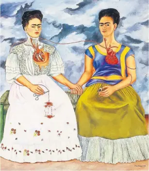  ?? COLLECTION MUSEO DE ARTE MODERNO/THE ASSOCIATED PRESS ?? Frida, the queer, disabled artist, with her radical and revolution­ary politics, painted from pain.