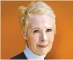  ?? AP-Yonhap ?? E. Jean Carroll is photograph­ed in New York in this June 23 photo.