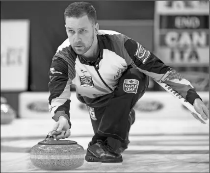  ?? CP photo ?? Brad Gushue won the 2005 Canadian Olympic curling trials, then captured gold at the 2006 Winter Games in Turin, Italy.