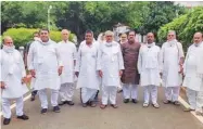  ??  ?? Besides five RJD MLCS joining Bihar Chief Minister Nitish Kumar’s JD(U), Raghuvansh Prasad Singh has resigned as the party’s national vice-president. Lalu Prasad is yet to accept his resignatio­n