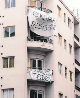  ?? ALAMY ?? Edificio ocupado ilegalment­e.