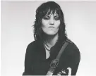  ??  ?? Joan Jett, seen here in 1981, went on to a have a solo career after The Runaways broke up in 1979.