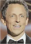  ??  ?? SETH MEYERS