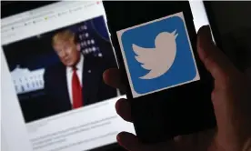  ??  ?? Donald Trump: ‘There’s nothing I’d rather do than get rid of my whole Twitter account.’ Photograph: Olivier Douliery/AFP/Getty Images