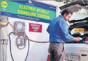  ?? MINT ?? Tata Power will operate and maintain the electric vehicle charging stations.