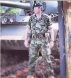  ??  ?? Service:
Doug Beattie in his Army days