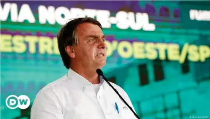  ??  ?? Bolsonaro previously joined protests against the lockdown