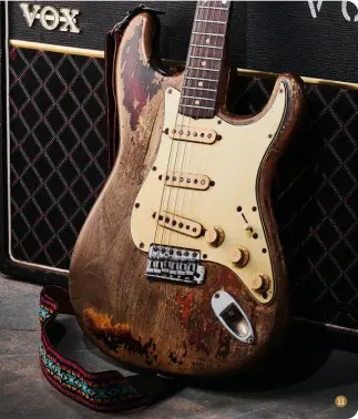  ?? ?? 11. Rory Gallagher’s unmistakab­le and stellar-sounding 1961 Strat provided the inspiratio­n for our choice of ‘ultimate’ Strat. What would yours be? 11
