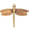  ?? WAYFAIR.CA ?? A dragonfly doorbell ringer. The dragonfly’s wings are cast in solid bronze and its body in solid brass. ($105.99; wayfair.ca).