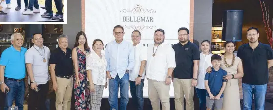  ??  ?? (From left) Peter Dejaresco, board member Aldner Damalerio, Rommel Gonzales, Bohol provincial administra­tor lawyer Kathyrin Fe Pioquinto, mayor Leonila Montero, Johnny Chan, Bim Sebastian, Patrick and Dustin Chan, BH&R marketing manager Jel Villarin, Alejandro Chan, board member Lucille Lagunay and Ryan Chan