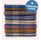  ?? ?? British made 100% recycled wool throw, £19, The Future Kept