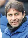  ??  ?? SATISFIED: Conte