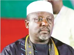  ??  ?? Rochas Okorocha