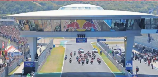  ??  ?? El Gran Premio de España, que se celebra en el circuito Jerez-Ángel Nieto, no podrá disputarse este año en el mes de mayo como es habitual.