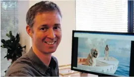  ?? BEN ANDERSON PHOTO ?? Algonquin College grad Ian Blum was an animation supervisor on the Oscar-winning film Life of Pi. He says times are hard for animators despite growing use of computer graphics.