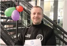  ?? ?? ”Vi har som mål att fördubbla antalet barn och ungdomar i föreningen”, säger Mats Pettersson som är ledare i Mölndal bandy, för skridskosk­olan bland annat.