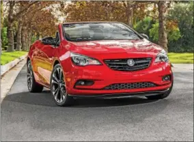  ?? PHOTO COURTESY OF BUICK ?? Buick Cascada