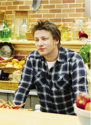  ?? GREG ZABILSKI / ABC ?? Jamie Oliver, celebrity chef, best-selling author and food activist, has partnered with Sobeys as the firm seeks to promote a healthy eating platform and new, healthy products.