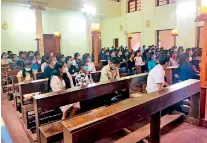  ?? ?? God bless you all. Fr.Ruwan Perera OMI. National University Chaplain Catholic Chaplain to the University of Peradeniya.