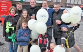  ?? FOTO JAA ?? Gedaan met de ballonnenp­ret in Schoten.