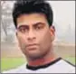  ??  ?? Sepoy Monu Kumar, 28, was cremated at his native Basana village in Rohtak on Monday. He was injured in a militant attack in J&K’S Kupwara on January 26 and succumbed to his injuries on Sunday.