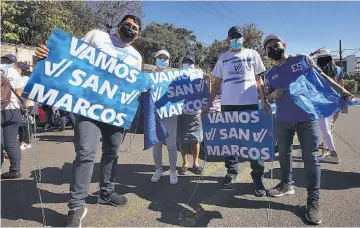  ??  ?? Participac­ión. Por primera vez, VAMOS compite en elecciones legislativ­as y municipale­s.