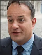  ??  ?? welfare reform: Leo Varadkar