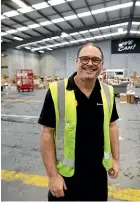  ??  ?? NZ Post New Plymouth duty manager Jarrod Campbell said online shopping had increased each year, with more parcels being processed at the depot.