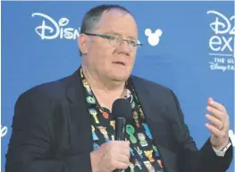  ??  ?? (left) Lasseter has been the brains behind some of modern animation’s biggest hits, including (top, from far left) Toy Story; Frozen; Moana.