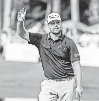  ?? JEFFREY BECKER, USA TODAY SPORTS ?? John Deere Classic defending champion Ryan Moore is back in action after a few weeks of rest and rehab for a strained shoulder tendon. “My swing feels good,” he said.