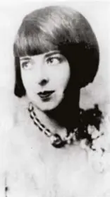  ?? ?? (Below) Colleen Moore, a popular American actress who starred in multiple films in the 1920s and 30s, popularise­d the Modern Girl’s quintessen­tial short bob. Image reproduced from Malayan Saturday Post, 5 May 1928, 36. (From Newspapers­g).