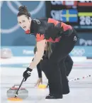  ?? Picture: AFP ?? MIND BOGGLING. Curling isn’t associated with the fastest or strongest athletes.